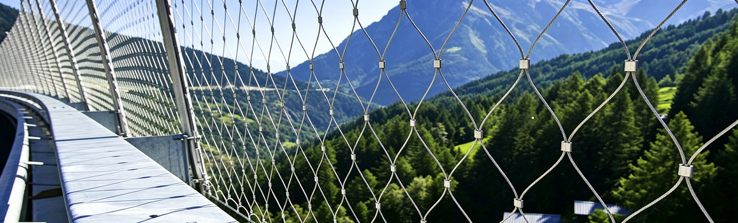 Stainless Steel Rope Mesh Building