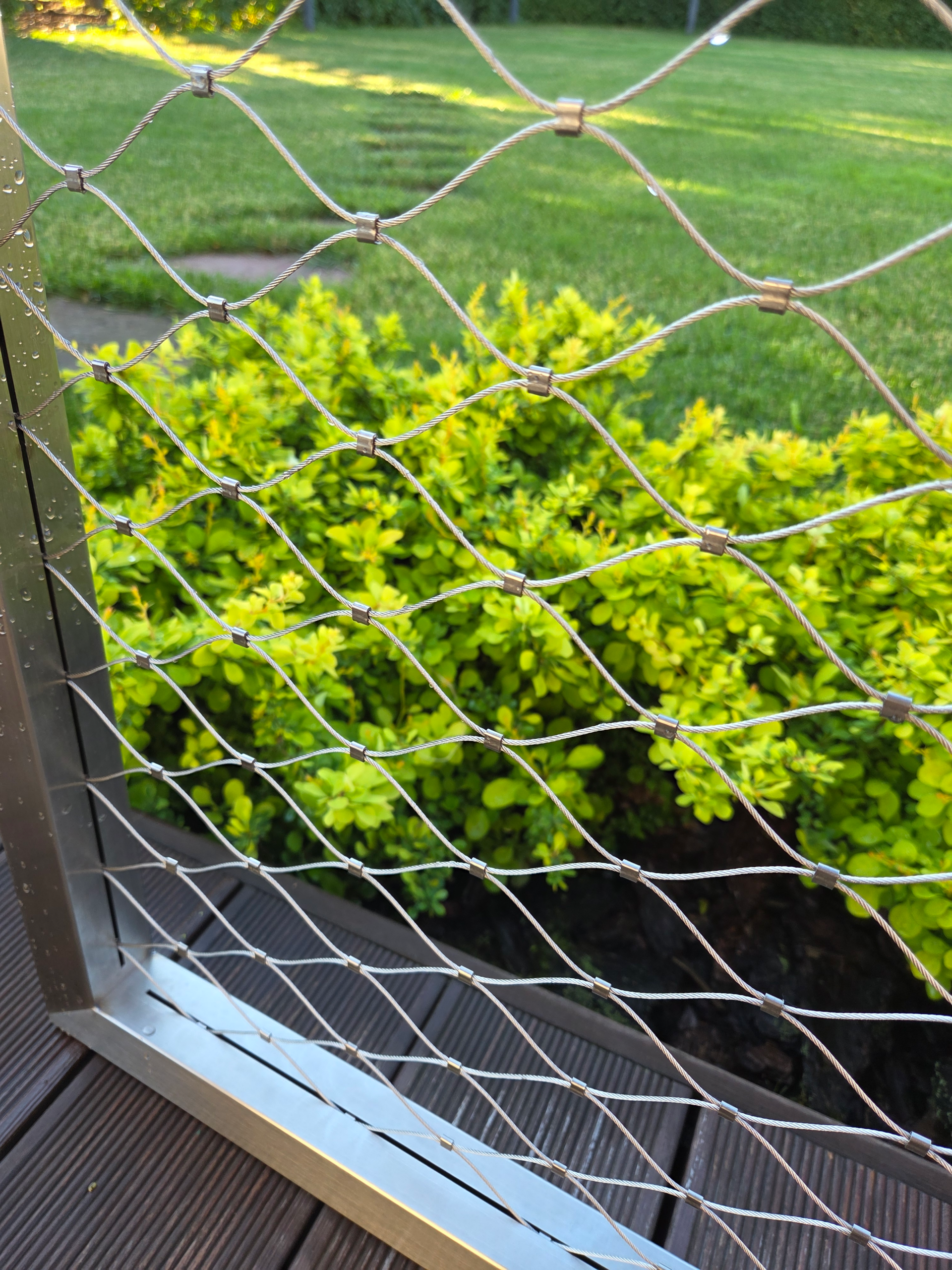 Balustrade Stainless Steel Rope Mesh Project