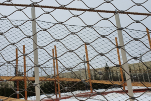 Ferrule Stainless Steel Cable Mesh Balustrade All‑Weather Safety Infill System Project