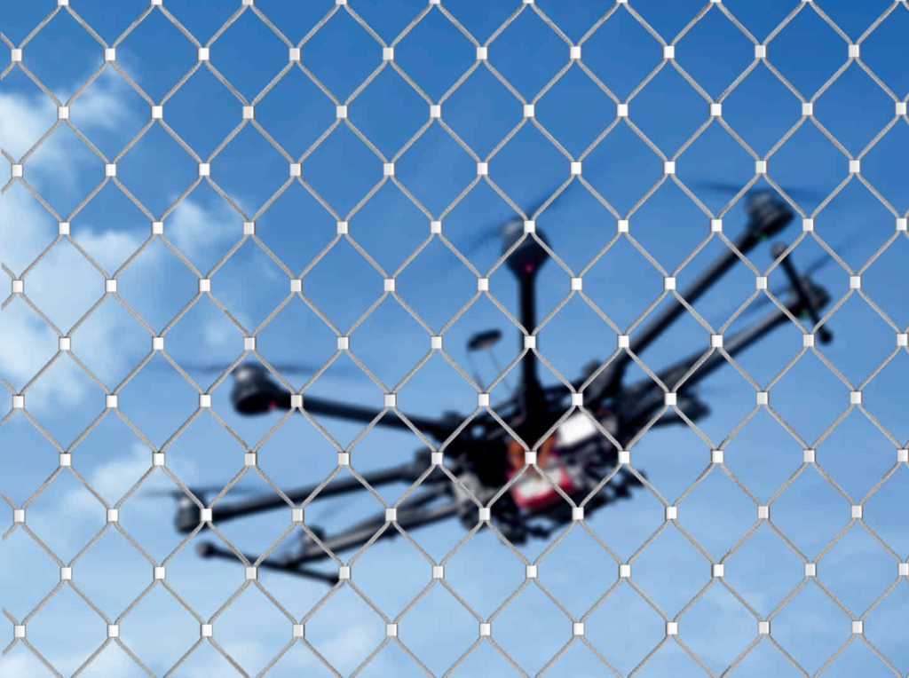 Anti‑Drone Stainless Steel Rope Mesh