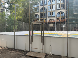 News Article: Outdoor Multi‑Sport Court Stainless Steel Rope Mesh Fence Completed Project
