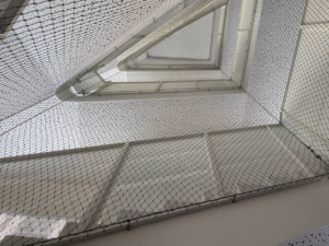 Atrium Anti-Fall Stainless Steel Rope Mesh Project For Commercial Mall