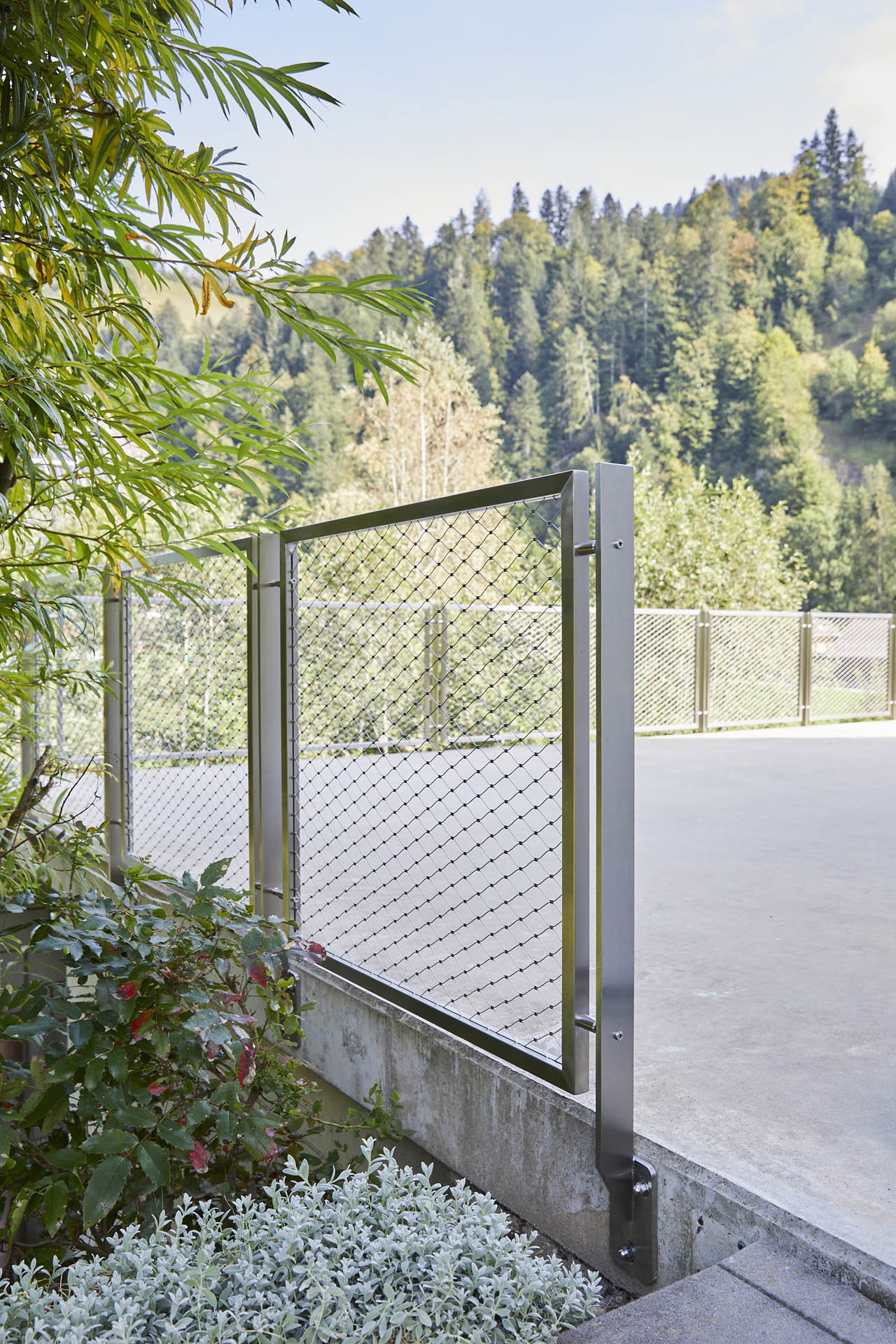 Villa Balcony Rope Mesh Railing