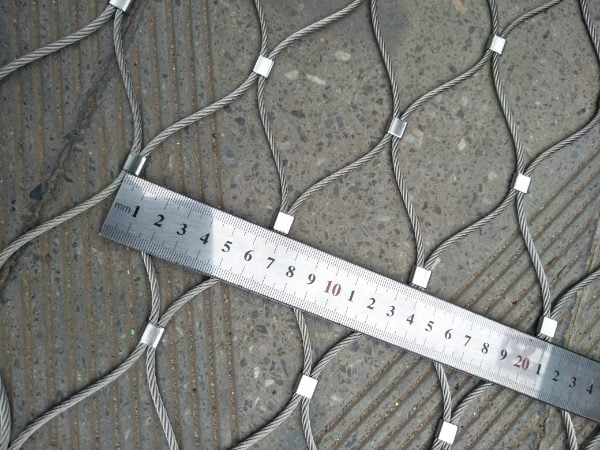 Mesh aperture measurement inspection