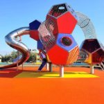 Project Theme: Modular Hexagonal Honeycomb Stainless Mesh Climbing Playground