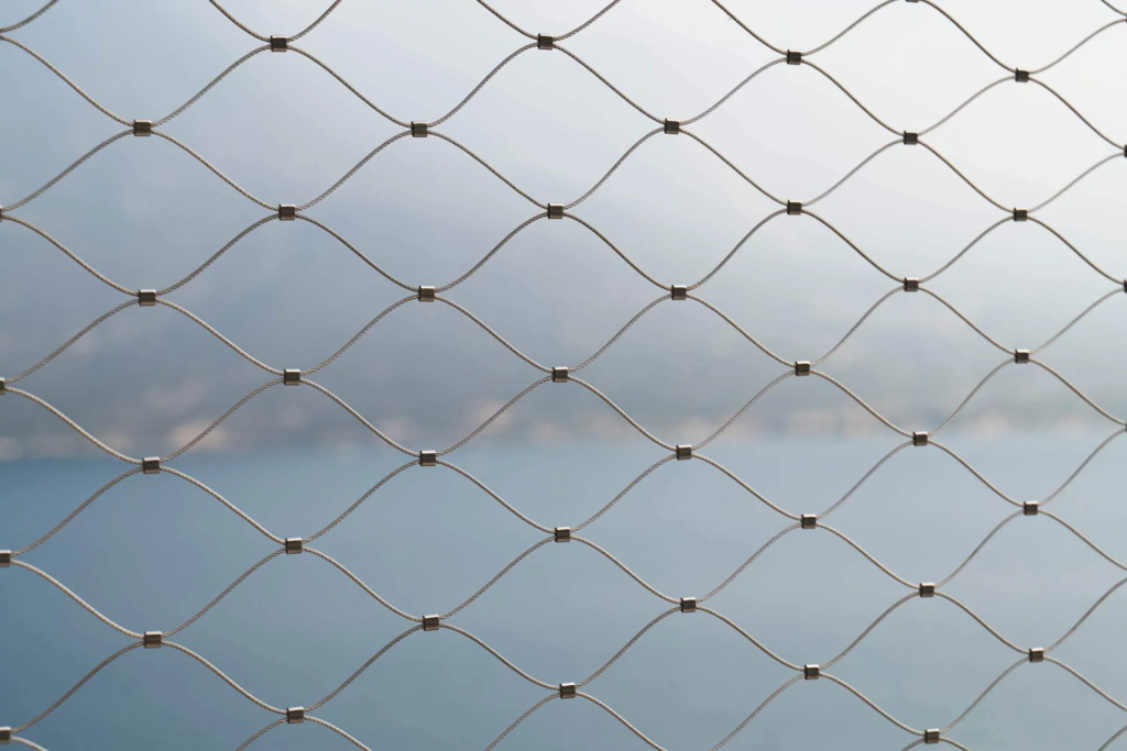 Ferrule Type Stainless Steel Rope Mesh